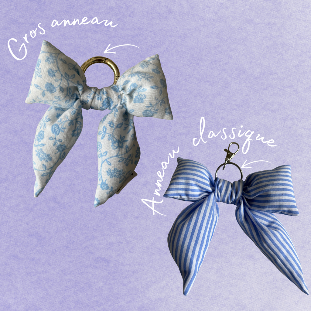 Porte-clés nœud Chloé