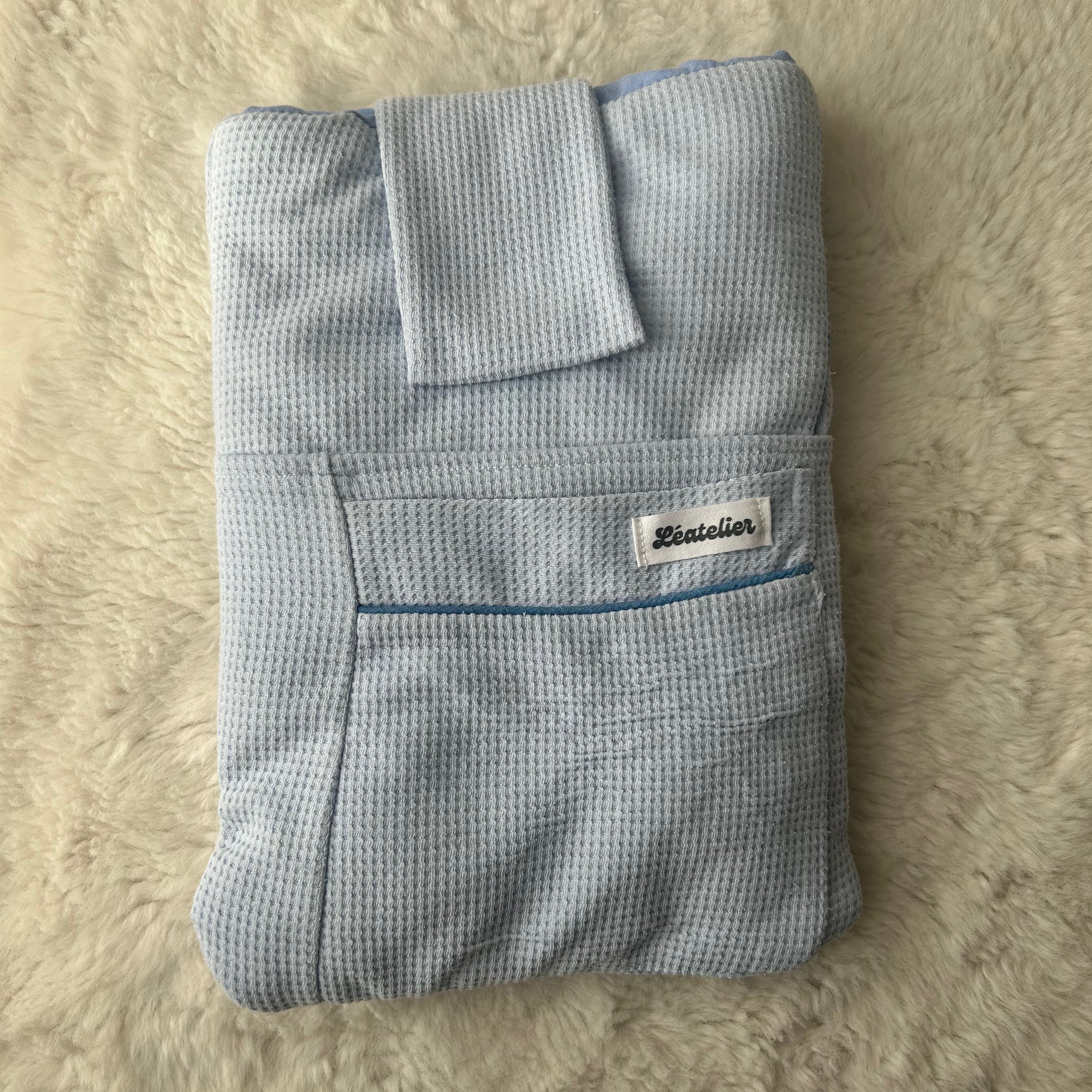 Housse de tablette bleue