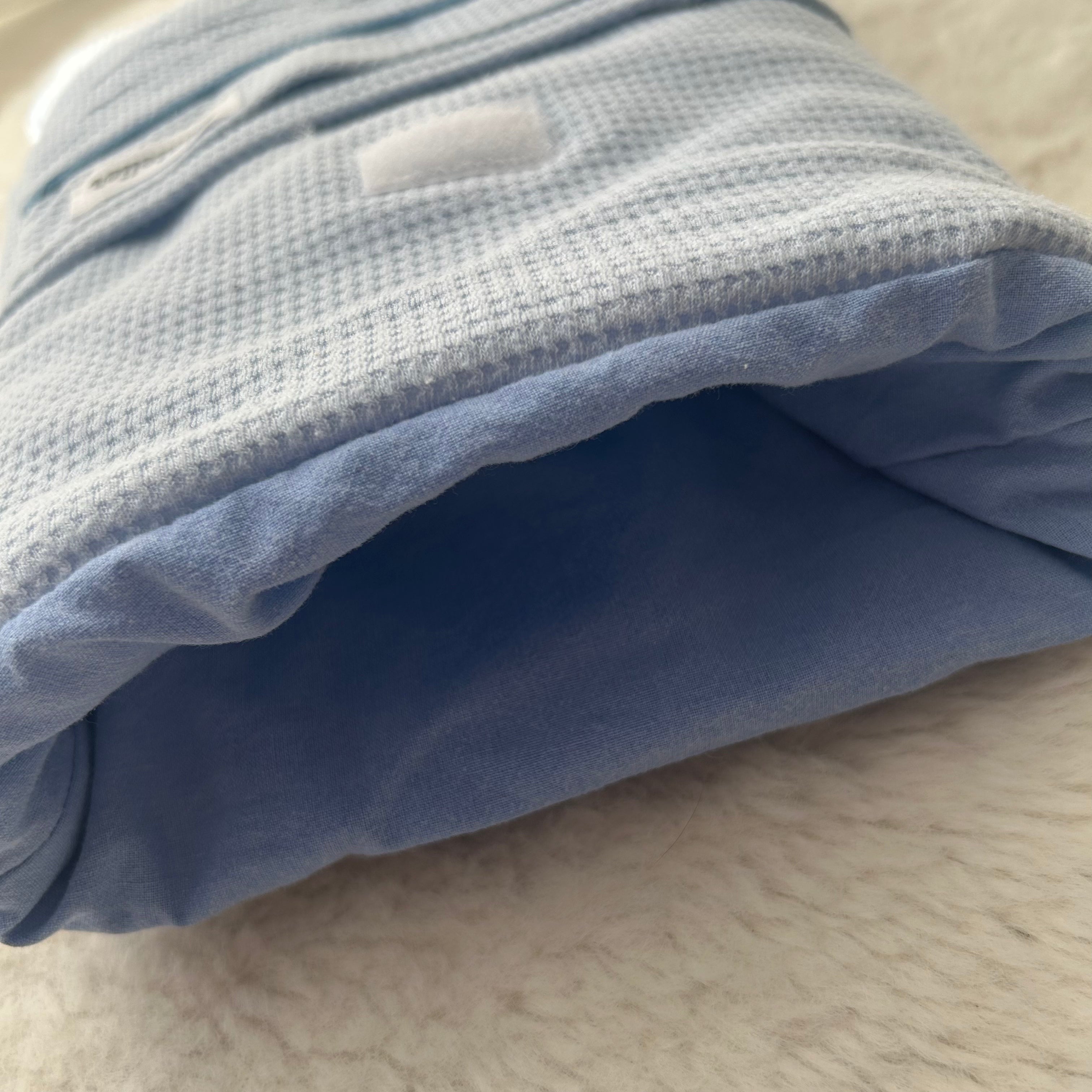 Housse de tablette bleue