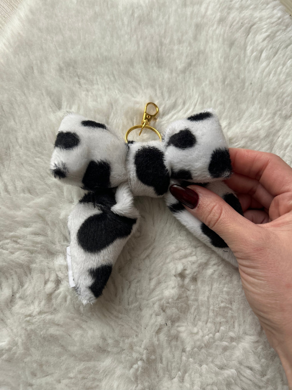 Porte-clés nœud vache