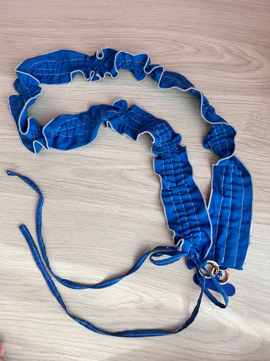 Cordon téléphone bleu foncé