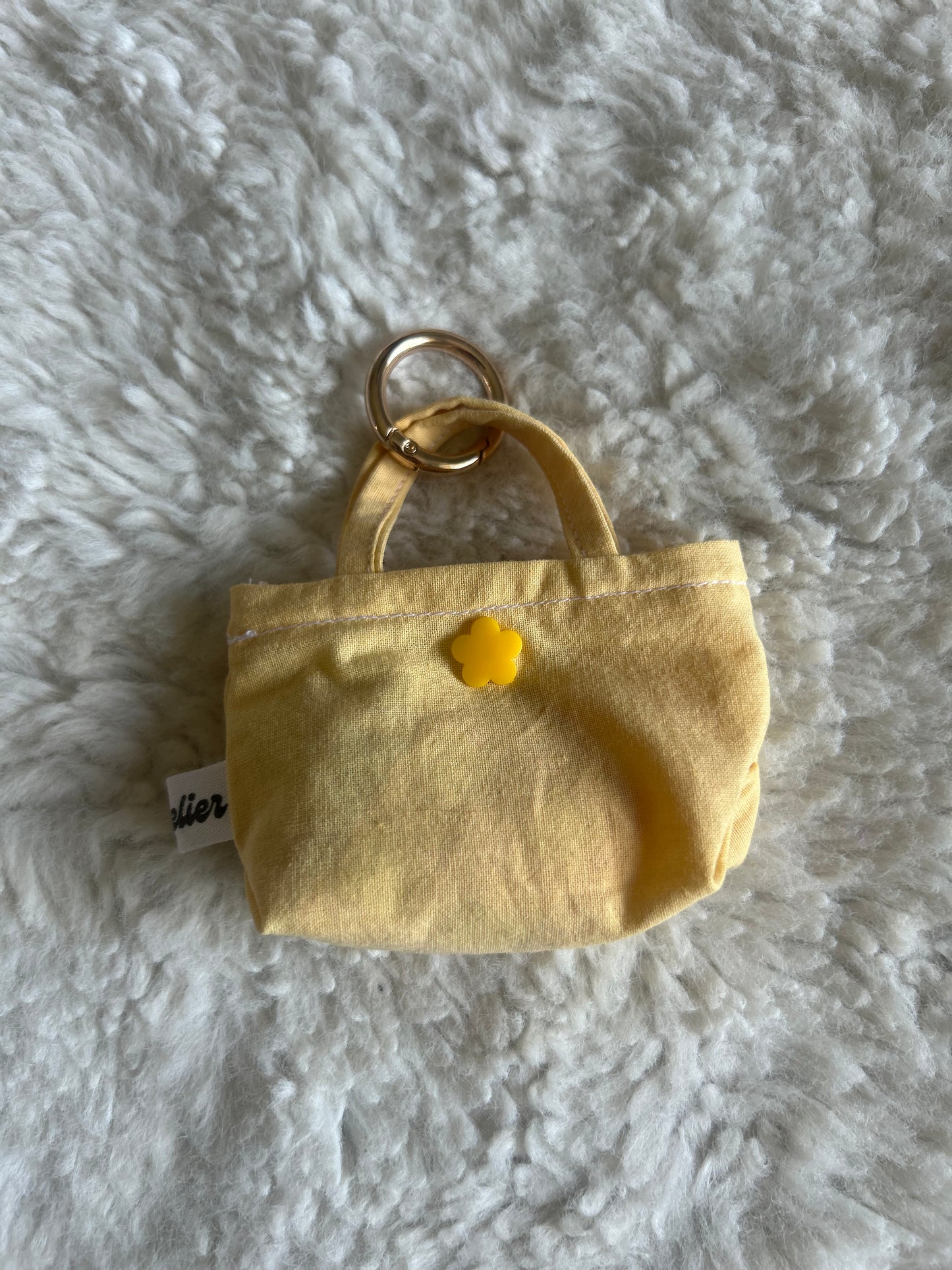 Poop bag jaune