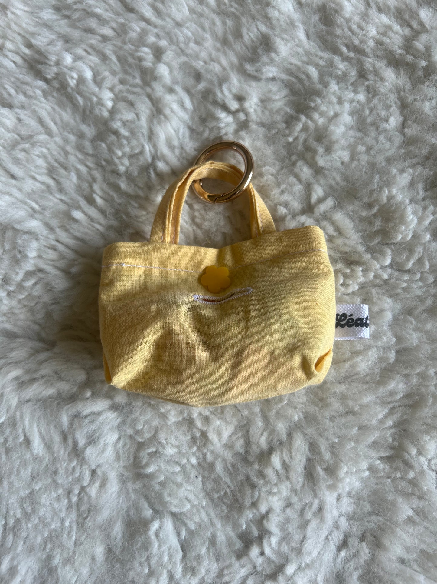 Poop bag jaune