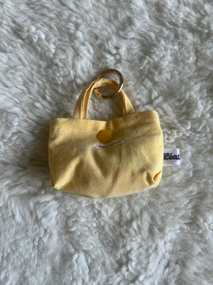 Poop bag jaune