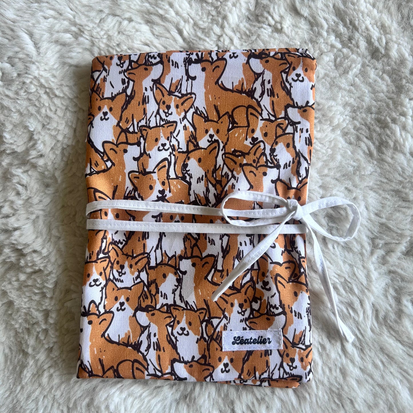 Pochette de voyage multi-poches corgi