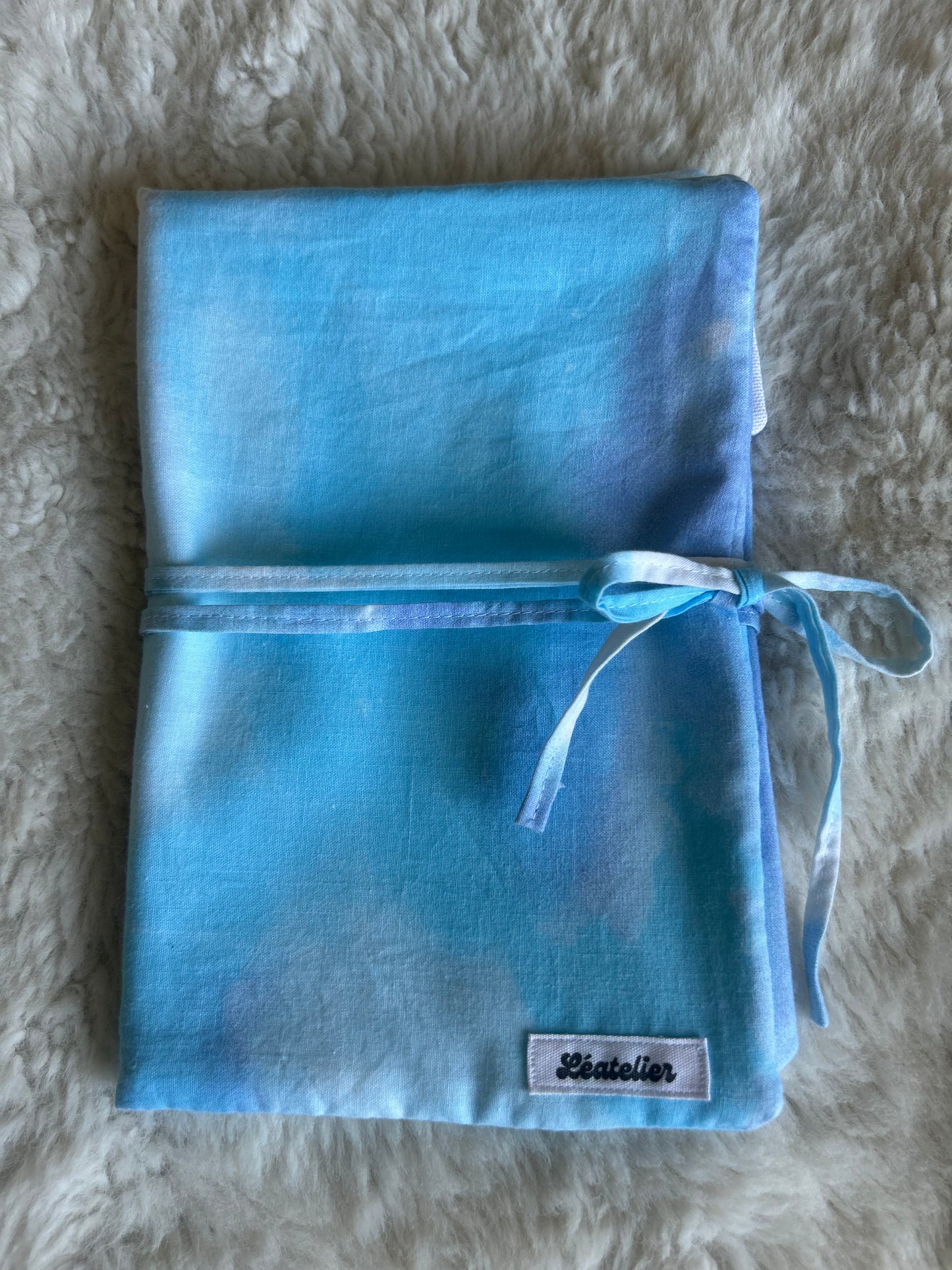 Pochette de voyage multi-poches bleue