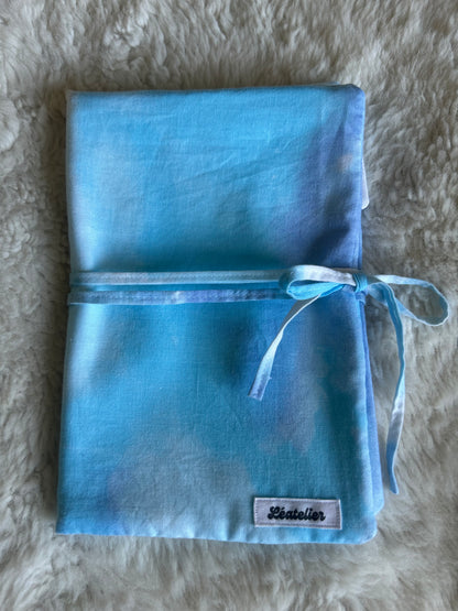 Pochette de voyage multi-poches bleue