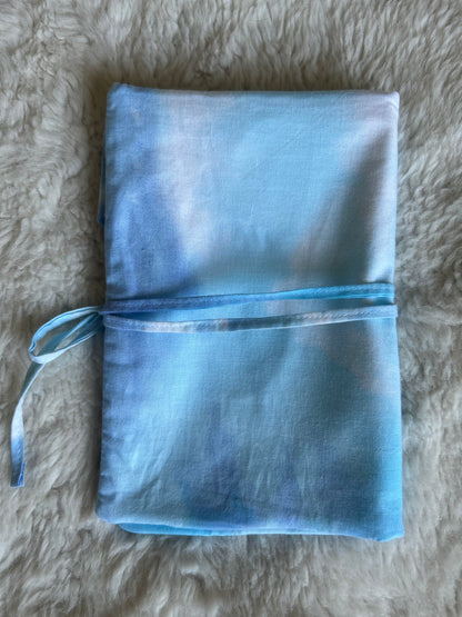 Pochette de voyage multi-poches bleue